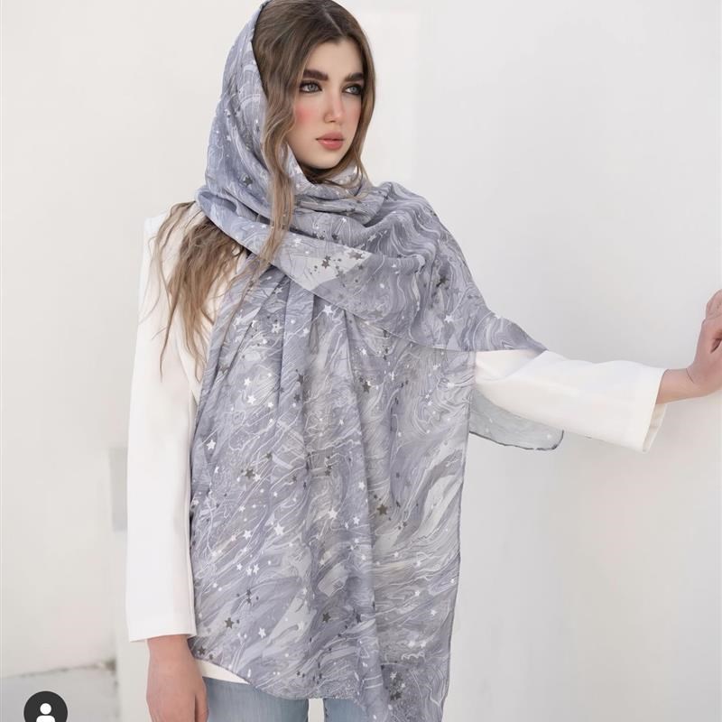 شال اوت لت ساده سیلور استارز Gray